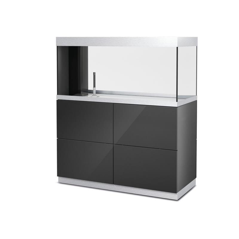 Acvariu cu stand HighLine room divider optiwhite 300 antracit - imagine 4